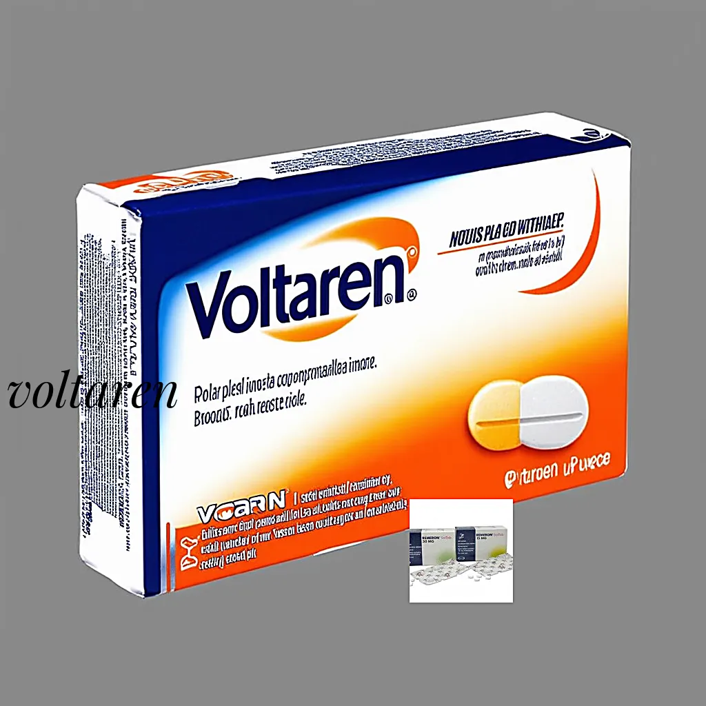 Precio voltaren sin receta